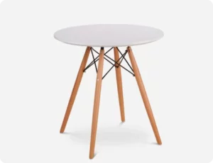 Delphine Cane Velvet Tea Table