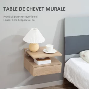 table-de-chevet-murale-tables-de-nuit-tiroir-coulissant