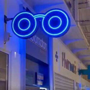 enseigne-lunettes-dopticien-lumineuse