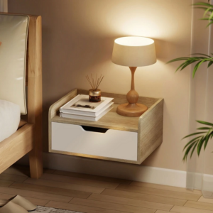 table-de-chevet-murale-table-de-nuit-avec-tiroir-et-plateau-a-rebord-sureleve
