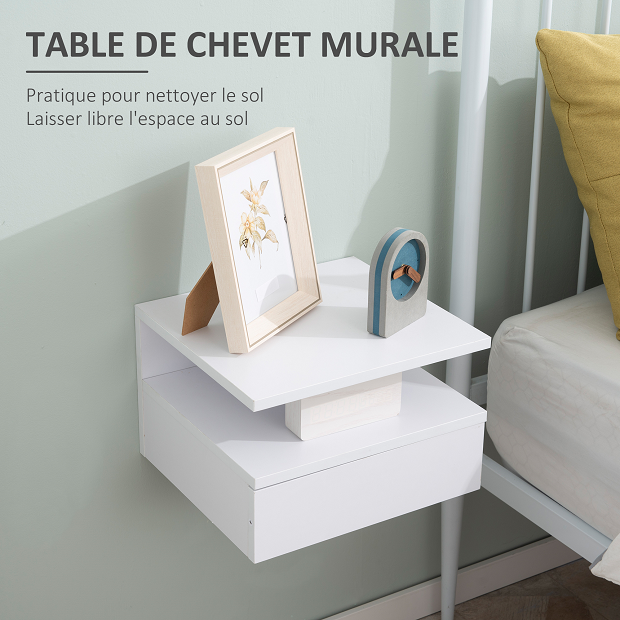 Table de Chevet Moderne – Design Élégant pour Chambre à Coucher